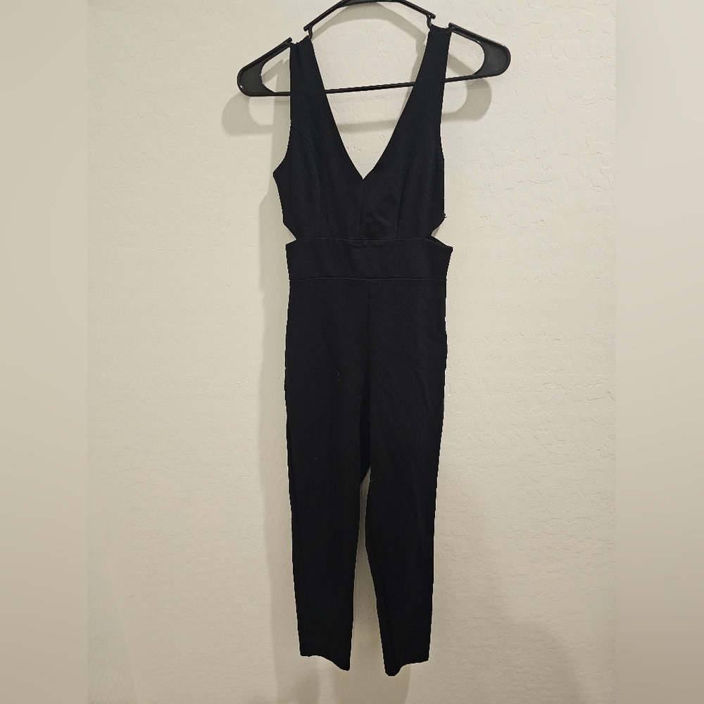 Black pantssuit